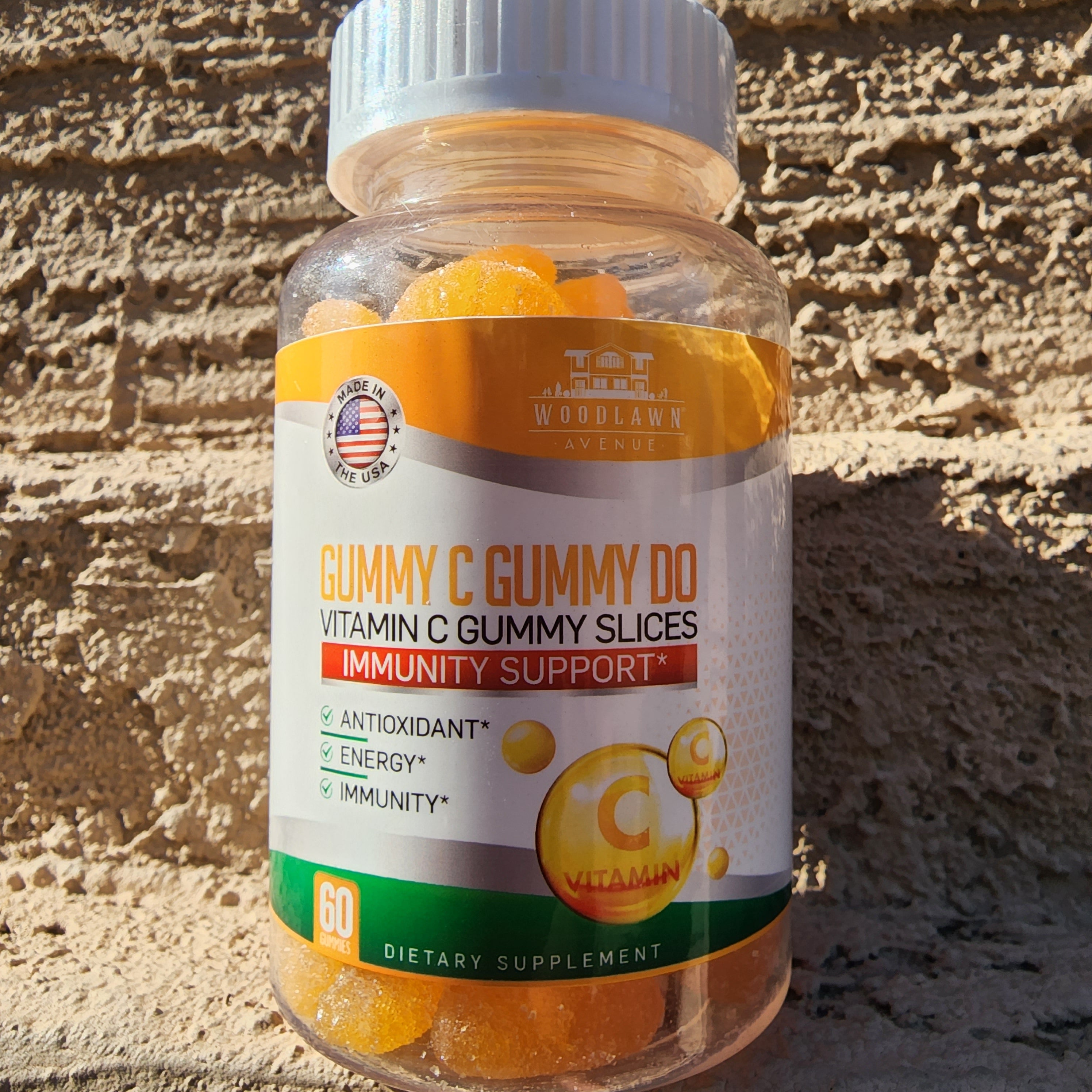 Gummy C Gummy Do - Vitamin C Gummies Antioxidant; Promotes Collagen Synthesis Maintains Bones, Skin, and Blood Vessels Supports Healthy Immune System.