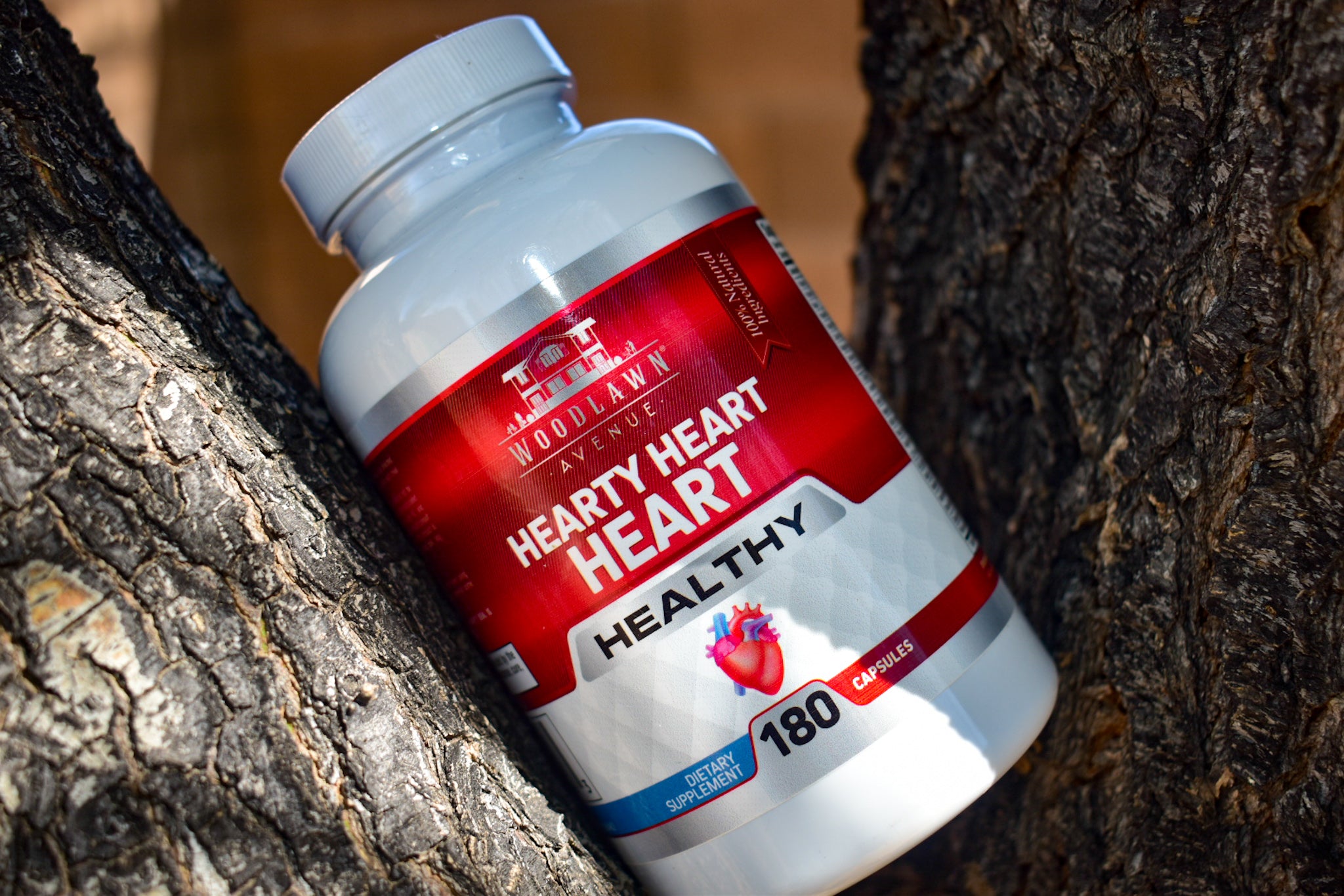 Hearty Heart Heart - Heart Healthy Formula Heart Health and Blood Pressure Support. Improves Healthy Cardiovascular Function.