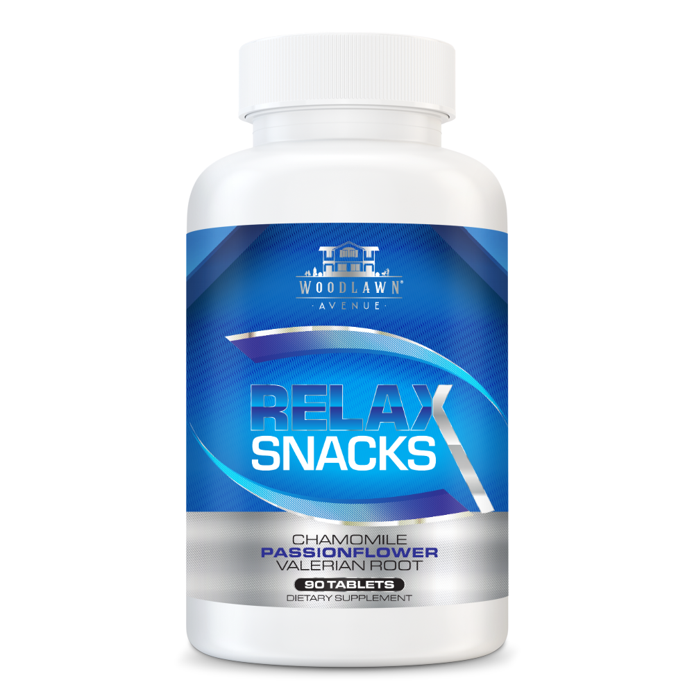 Relax Snacks - Relives Stress and Anxiety, Promotes Sleep, Refreshes Mind