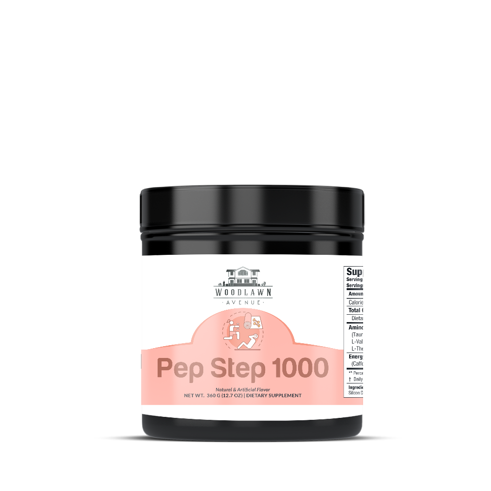 Pep Step 1000 - Raspberry Amino Iced Tea Increased Stamina and Performance, More Reps, Longer Distance, Less Fatigue