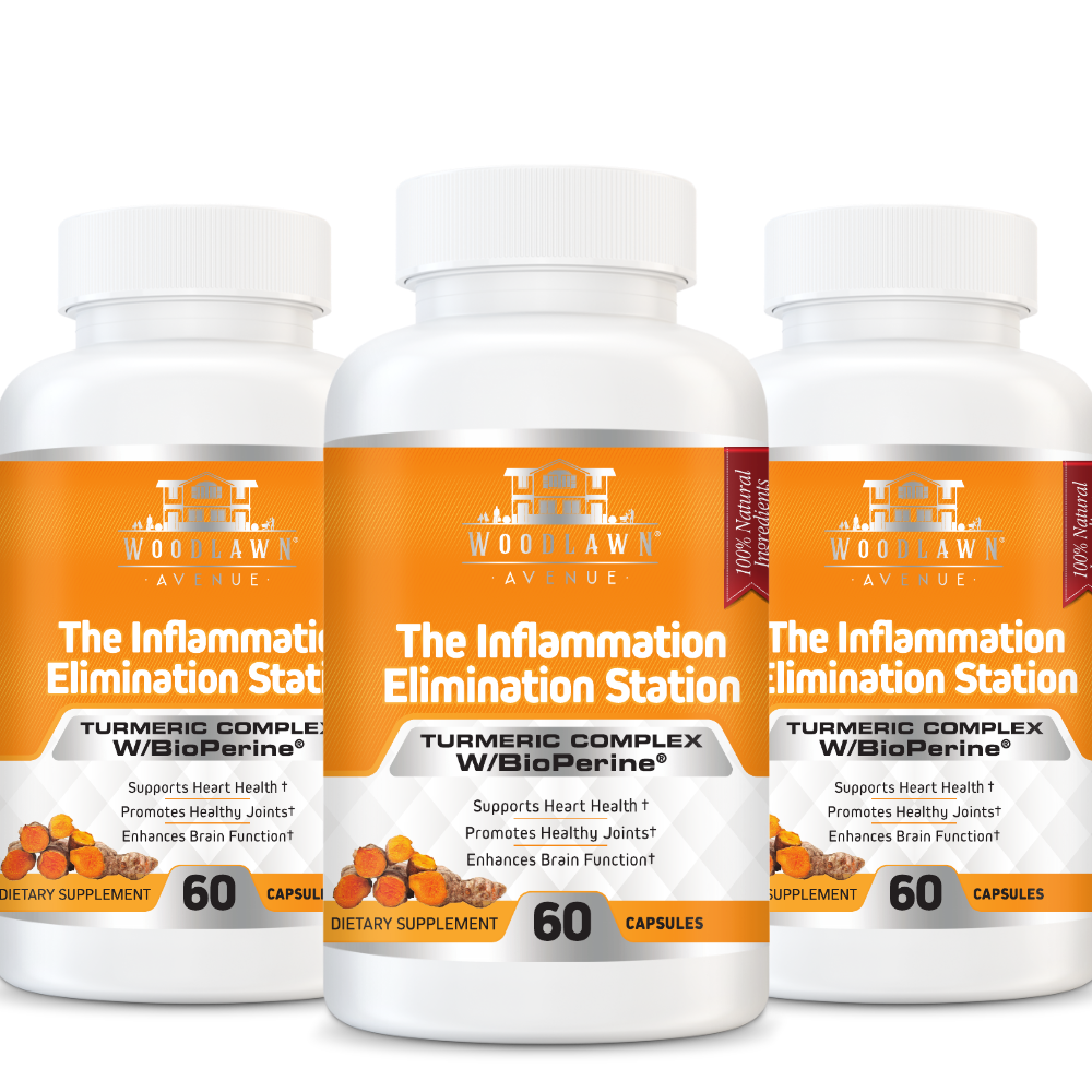 The Inflammation Elimination Station - Turmeric w/ Bioperine